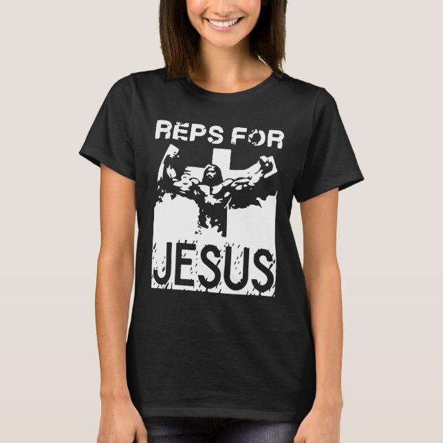 reps för den jesus T-tröja T-shirt (Framsida)