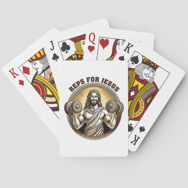 Reps för Jesus Casinokort (Baksidan)