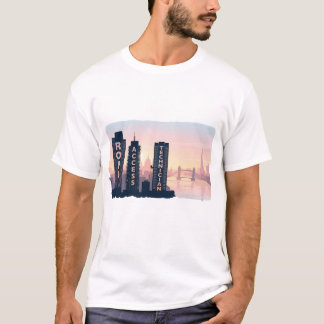 Repskalkare London Skyline Industriell T Shirt