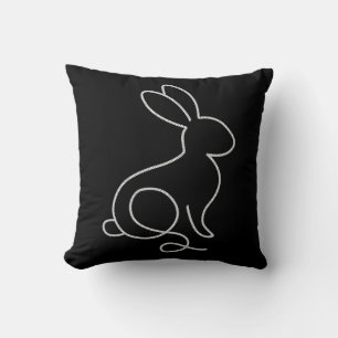 Repssak Bunny Kanin Minimal Modern Design Kudde