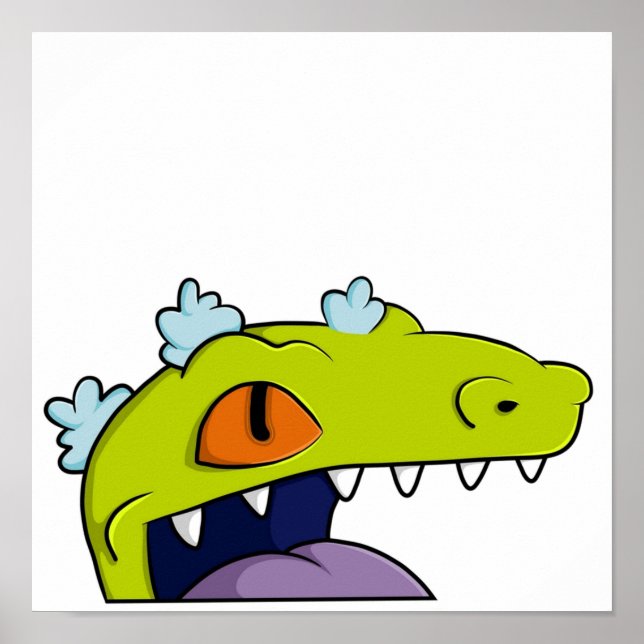 Reptar Peeker Poster (Framsidan)