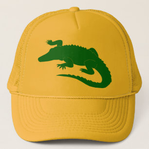 Reptil för krokodilalligatoralligator truckerkeps
