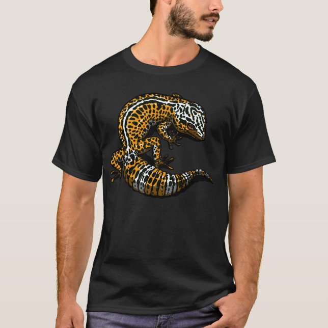 Reptil för LeopardGeckoödla T Shirt (Framsida)