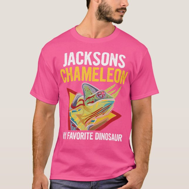 Reptilcitat för en Chameleon Keeper T Shirt (Framsida)