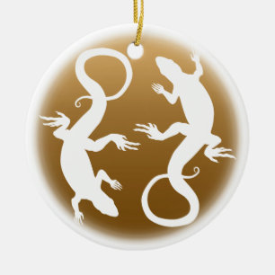 ReptilDekorationen Lizard Ornament Personlig