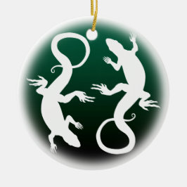 ReptilDekorationen Lizard Ornament Personlig