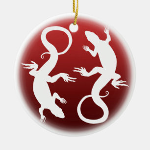 ReptilDekorationen Lizard Ornament Personlig