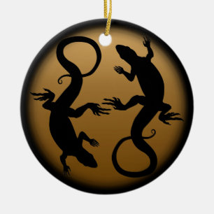 ReptilDekorationen Lizard Ornament Personlig