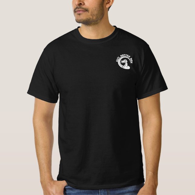 Reptilden den "Painting Python" T Shirt (Framsida)