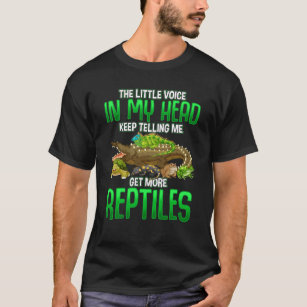 Reptile älskare Gifts snake groda och sköldpaddor T Shirt
