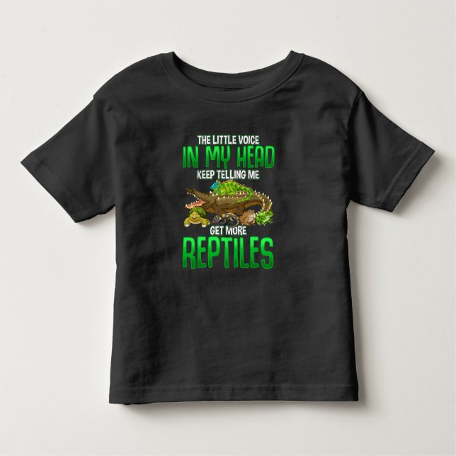 Reptile älskare Gifts snake groda och sköldpaddor T Shirt (Framsida)
