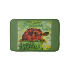 Reptile Animal Art Tortoise Badrumsmatta