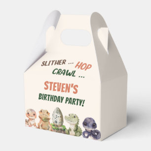 Reptile Barns födelsedag Party Presentaskar