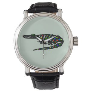 Reptile - Coola CROCODILE - Wildlife - USA Armbandsur