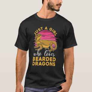 Reptile Pet Women, bara en flicka som Kärlek botad T Shirt