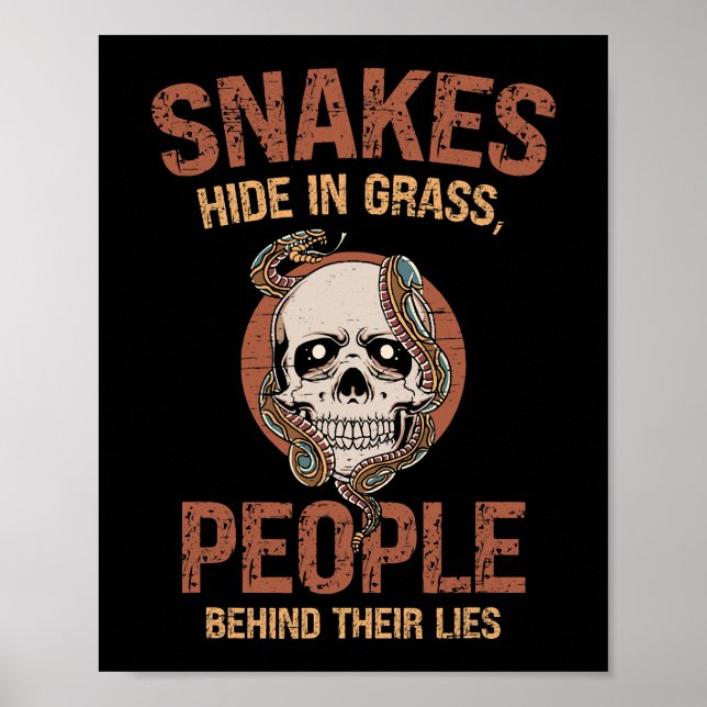 Reptile Skin Snakeskin Snake Mamma 2 Poster (Framsidan)