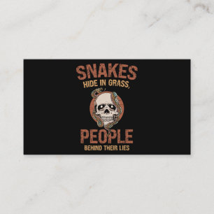 Reptile Skin Snakeskin Snake Mamma 2 Visitkort