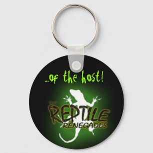 Reptilen avfaller Keychain Nyckelring