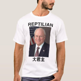 Reptilian Dick Cheney Overlord shirt T Shirt