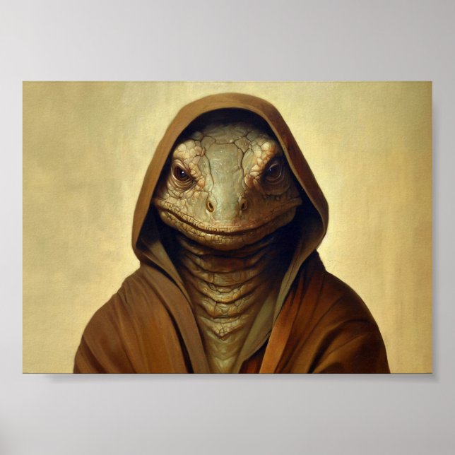Reptilian Humanoid Poster (Framsidan)