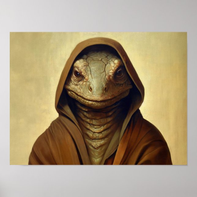 Reptilian Humanoid Poster (Framsidan)