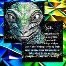 Reptilian Lizard Man Alien Extraterrestrial