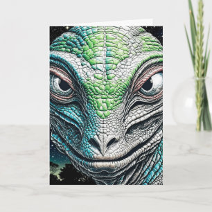 Reptilian Lizard Man Alien Extraterrestrial Kort