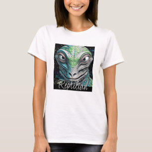 Reptilian Lizard Man Alien Extraterrestrial T Shirt