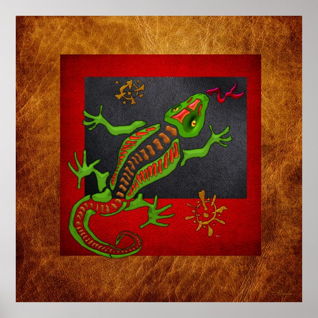 Reptilian Spirit Poster (Framsidan)