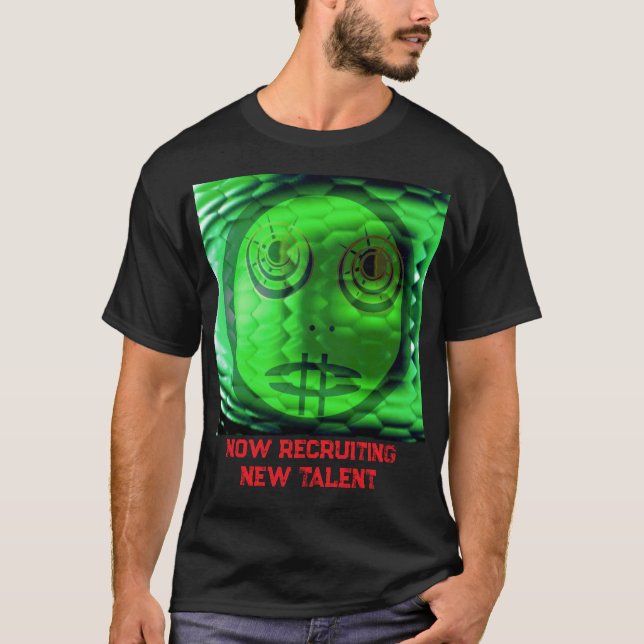 Reptilian T Shirt (Framsida)