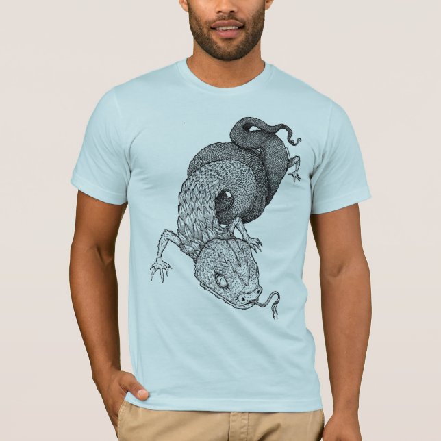 Reptilian T Shirt (Framsida)