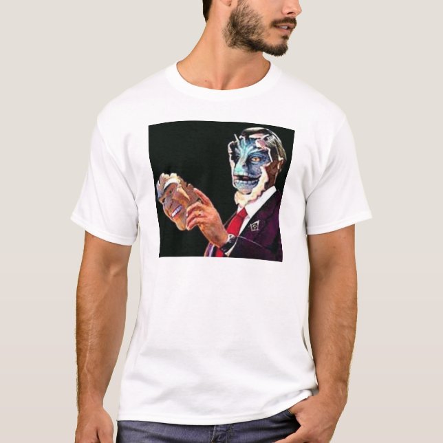 reptilian t shirt (Framsida)