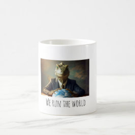 Reptilians Run The World Kaffemugg