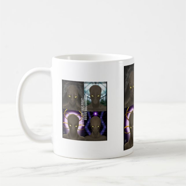 Reptilianvänmugg Kaffemugg (Vänster)