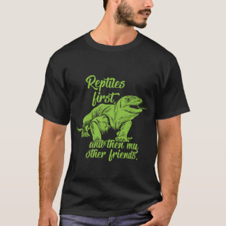 Reptilien Liebhaber T Shirt