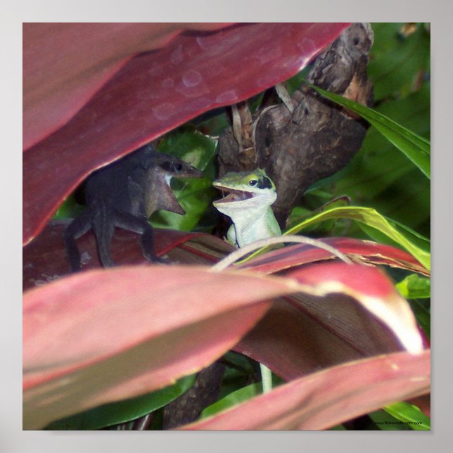 Reptilkrigföring Poster (Framsidan)