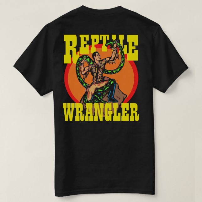 REPTILWRANGLERORM T-SHIRT (Design baksida)