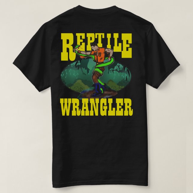REPTILWRANGLERORM TRÖJA (Design baksida)