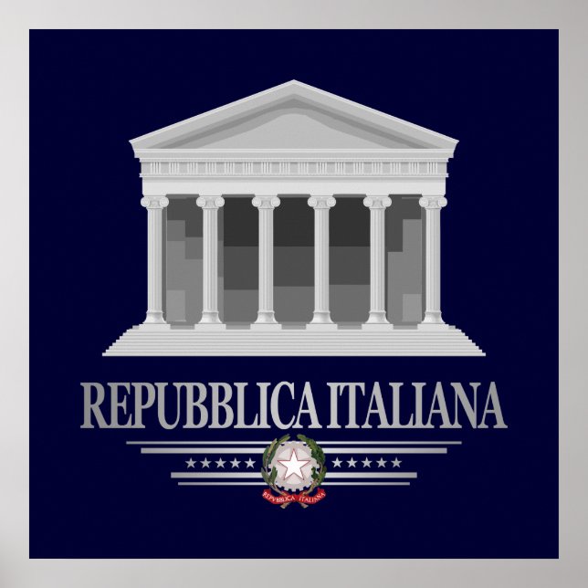 Repubblica Italiana (Pantheon) Poster (Framsidan)