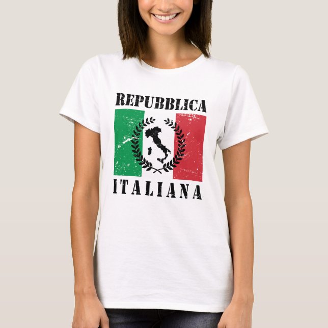 Repubblica Italiana Tee (Framsida)