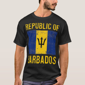 Republic of Barbados New Country Celebration Pride T Shirt
