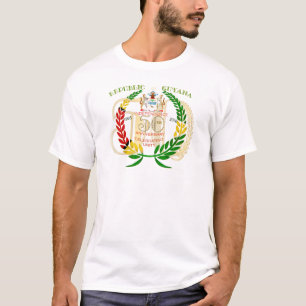 Republic of Guyana 50th självständighetårsdag Tee Shirt