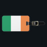 Republic of Ireland bagagemärkre Bagagebricka<br><div class="desc">ireland irländare,  eire,  flagga,  republiken,  av,  Europa,  reser,  land,  pride,  souvenir</div>