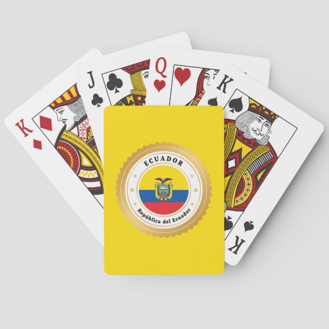 República del Ecuador Casinokort (Baksidan)