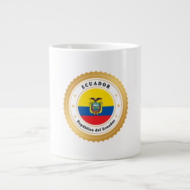 República del Ecuador Jumbo Mugg (Framsidan)