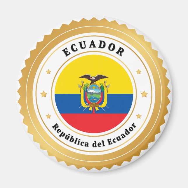 República del Ecuador Magnet (Framsidan)