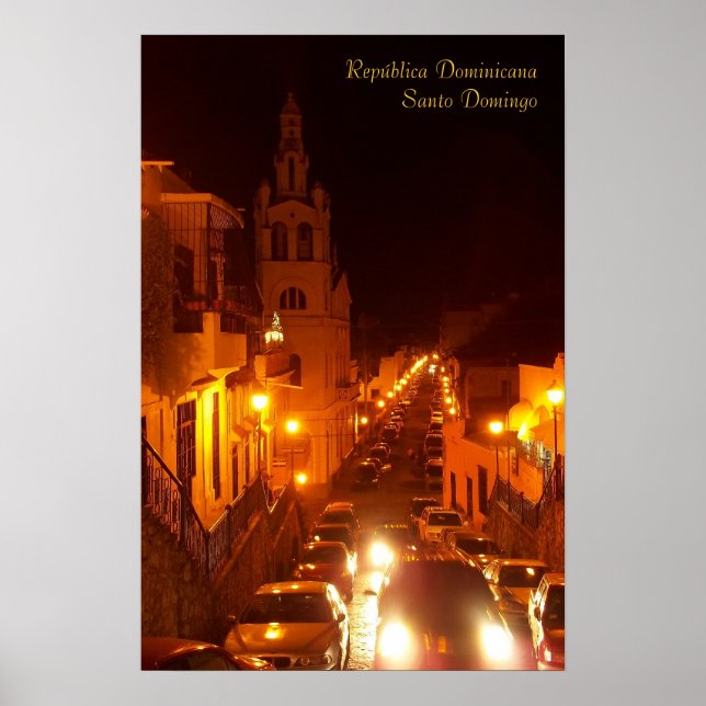República Dominicana Santo Domingo Poster (Framsidan)