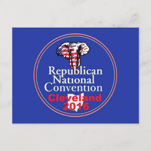 Republican 2016 Convention Postcard Vykort
