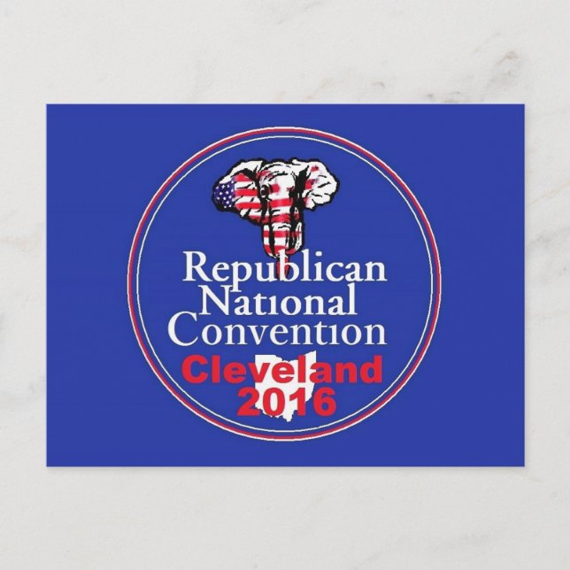 Republican 2016 Convention Postcard Vykort (Framsida)
