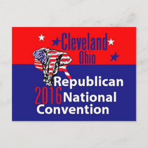 Republican 2016 Convention Postcard Vykort